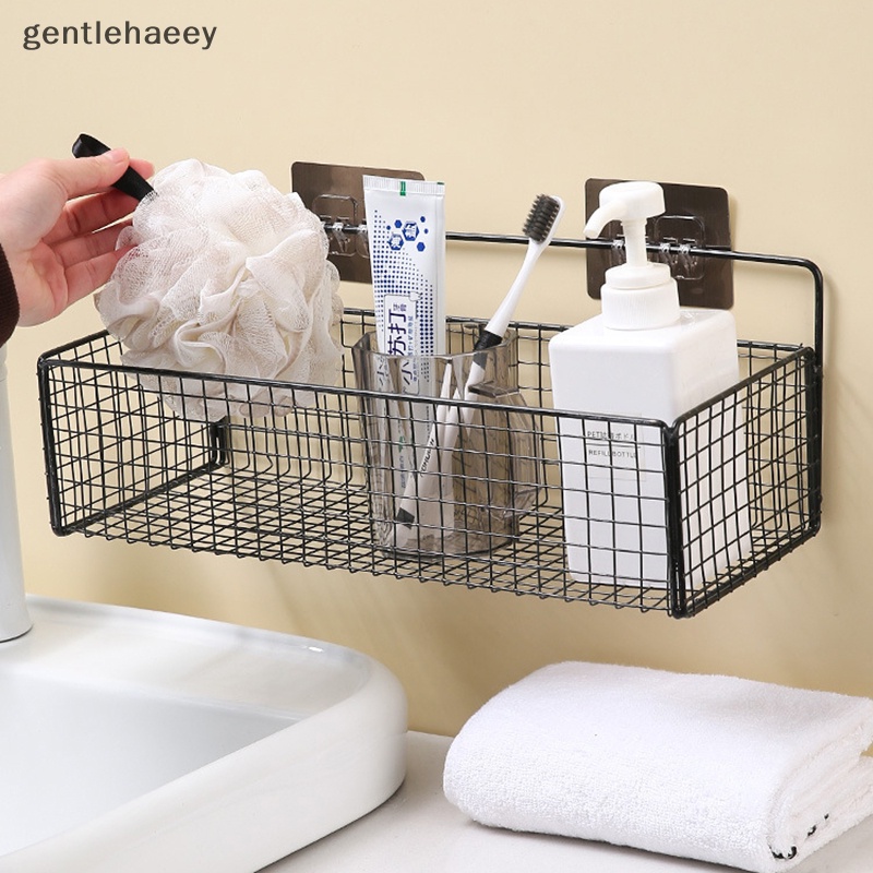 Giá Đỡ Xà Phòng Gắn Tường Màu Đen Tiện Dụng Cho Phòng Tắm / Nhà Bếp