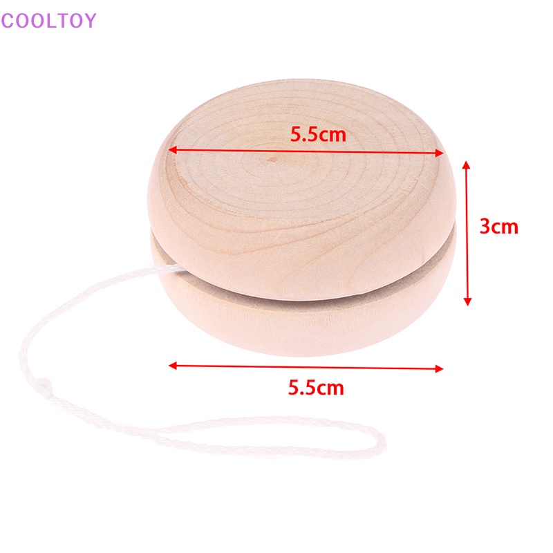 Cooltoy Đồ Chơi Yoyo Mini Hình Tròn Nhiều Màu Sắc Thủ Công DIY Cho Bé