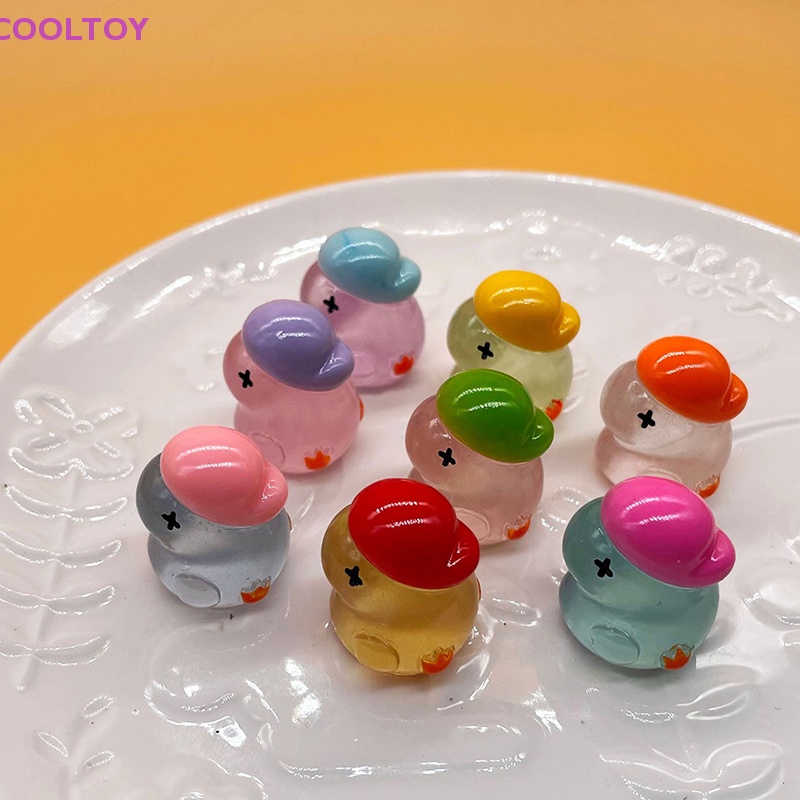 Bộ 2 Mô Hình Hoạt Hình Mini Bằng Nhựa Resin Phát Quang Trang Trí Xe Hơi