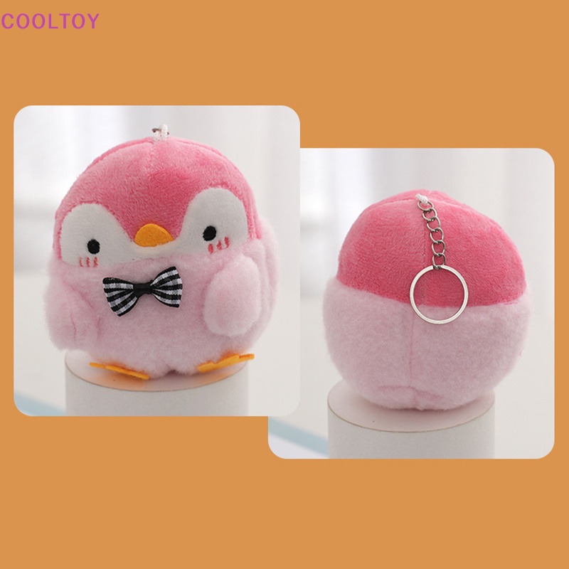 1 Thú Nhồi Bông Hình Chim Cánh Cụt Hoạt Hình Kích Thước 12cm