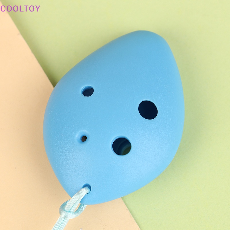Sáo Ocarina 6 Lỗ Bằng Nhựa Nhiều Màu Sắc Dành Cho Người Mới Bắt Đầu
