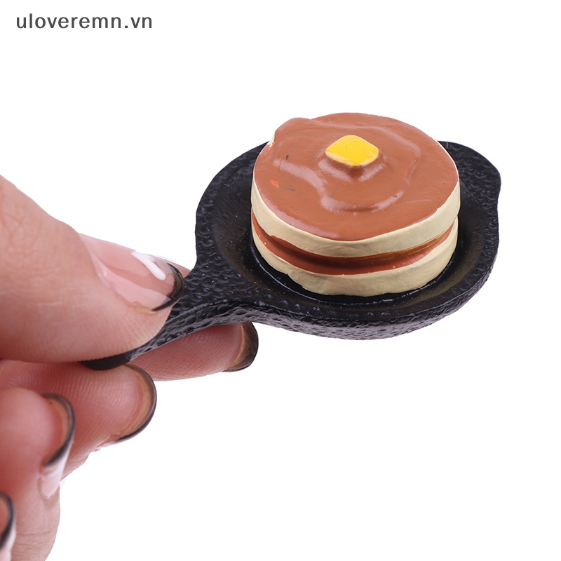 Uloveremn 1 Khay Đựng Bánh / Cà Phê mini Trang Trí Nhà Búp Bê