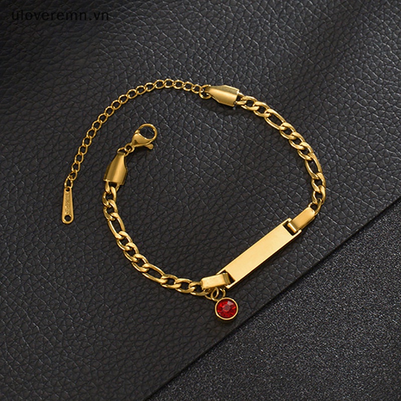 1 Vòng Đeo Tay Thép Không Gỉ Có Thể Điều Chỉnh Kích Cỡ