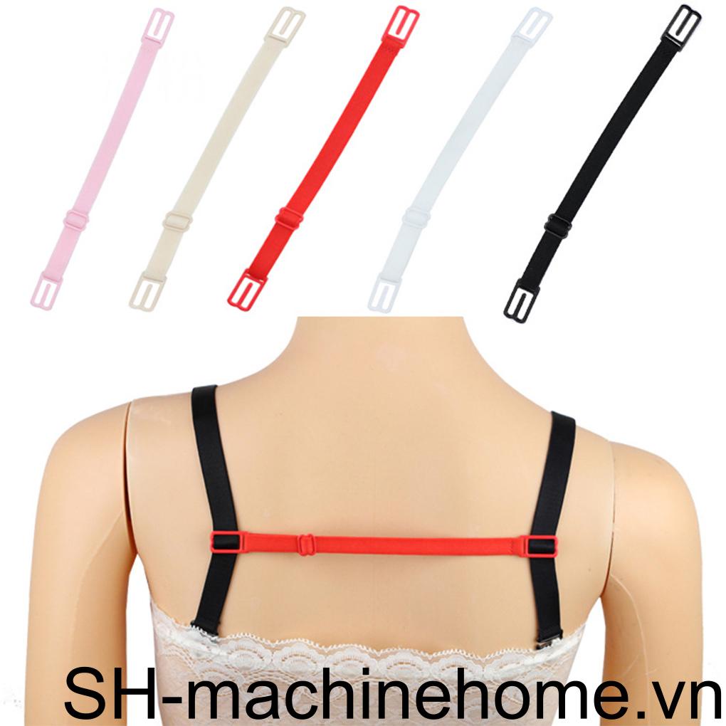 Set 6 Dây Áo Ngực Màu Trơn Chống Trượt Có Thể Điều Chỉnh Linh Hoạt Dành Cho Nữ