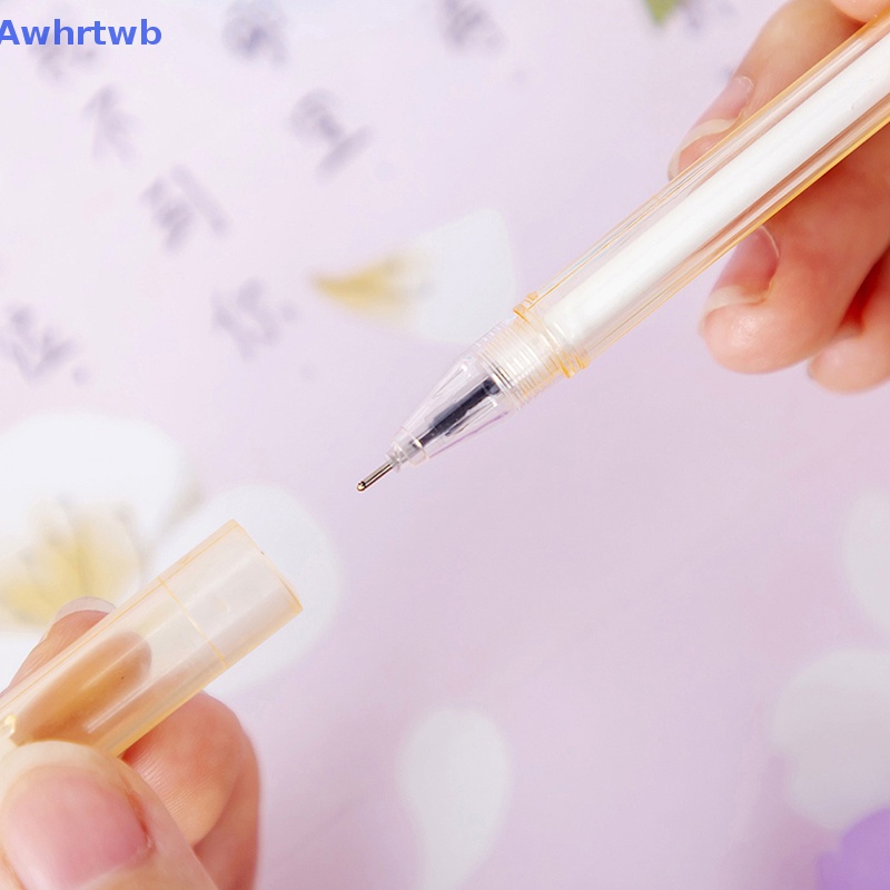 1 Cây Bút Bi Ngòi 0.5mm Hình Ly Nước Sáng Tạo Cho Học Sinh Mới