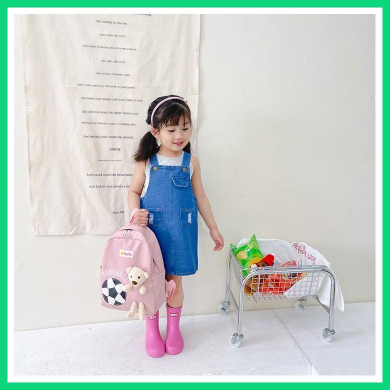 Ba Lô Vải Siêu Nhẹ In Họa Tiết Hoạt Hình Dễ Thương Cho Bé