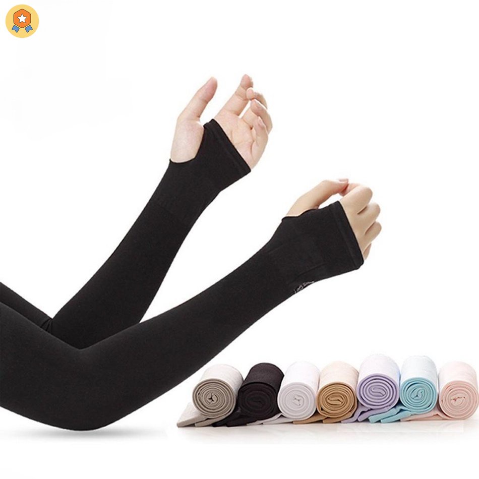 Găng Cánh Tay Giữ Ấm Mùa Hè Phản Quang Chống Tia UV
