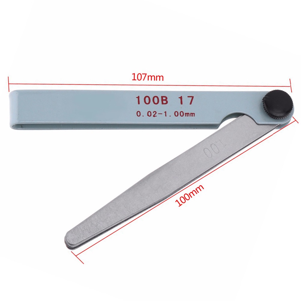 Thước Đo 0.02-1mm 10cm / 4inch 17 Lưỡi