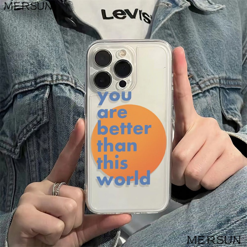 ✅Ốp Điện Thoại Mềm Chống Sốc Kiểu Dáng Đơn Giản Cho Iphone12Plus6In1178 13 14promax