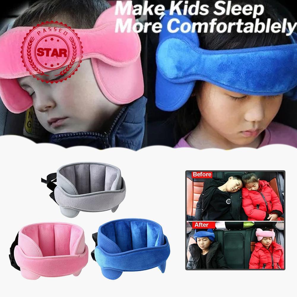 Gối Mềm Tựa Đầu Và Cổ Gắn Ghế Ngồi Xe Hơi Điều Chỉnh Được An Toàn Dành Cho Trẻ B9U6
