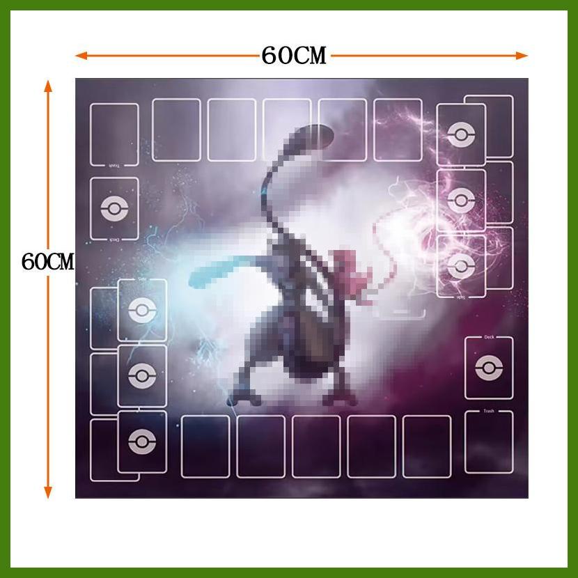 Tấm Lót Chuột Chơi Game Hai Ngăn In Hình Pokemon Tinh Tế Đa Năng rdavn rdavn