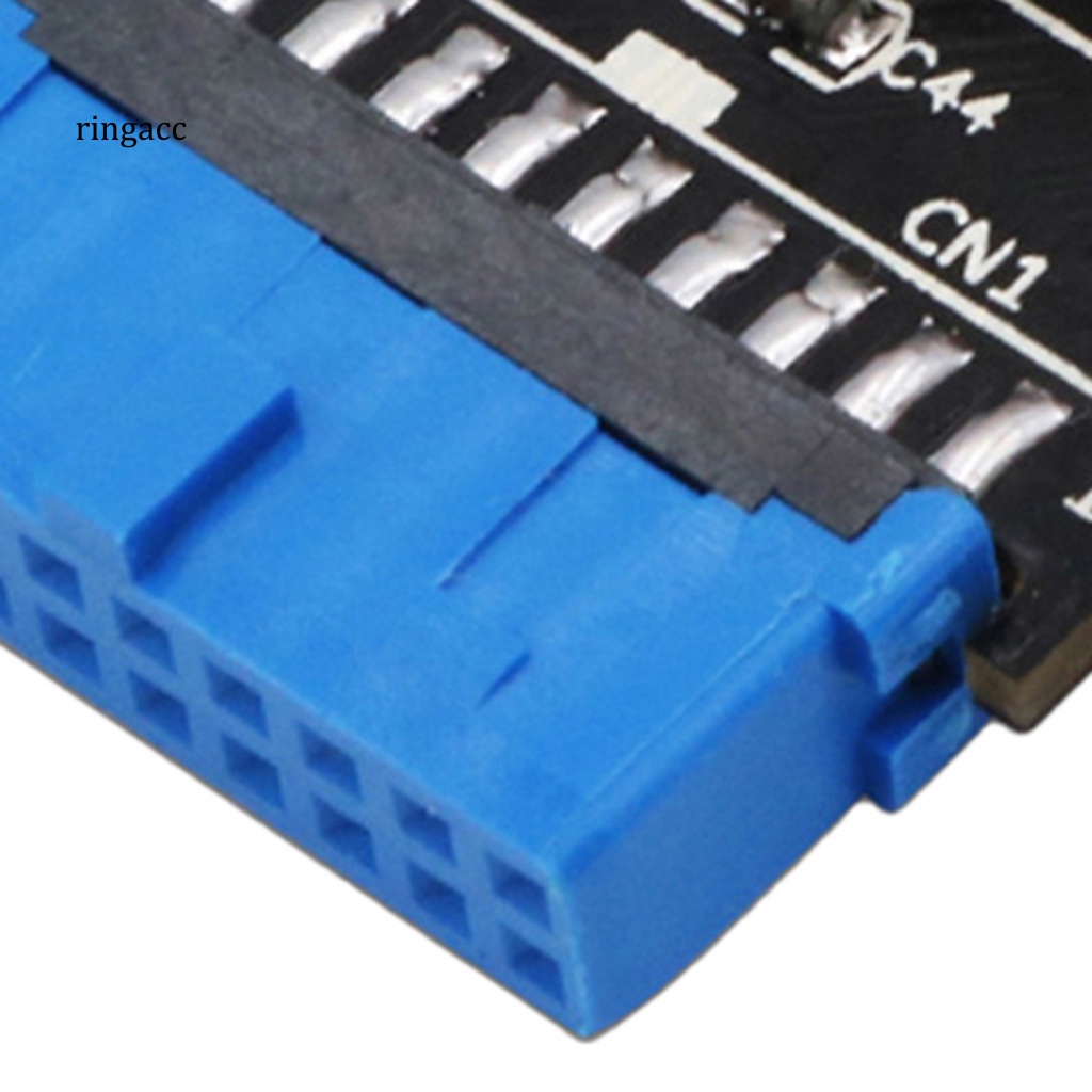 Thẻ Chuyển Đổi USB3.0 19Pin Sang Type-C 20Pin Chuyên Dụng Cho Bo Mạch Chủ Máy Tính