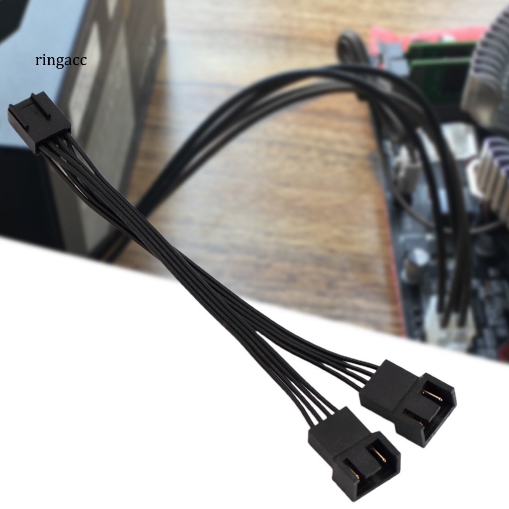 Rga Set 5 Dây Cáp Nối Dài Ổn Định Cho Quạt Máy Tính PC 4-Pin Chất Lượng Cao