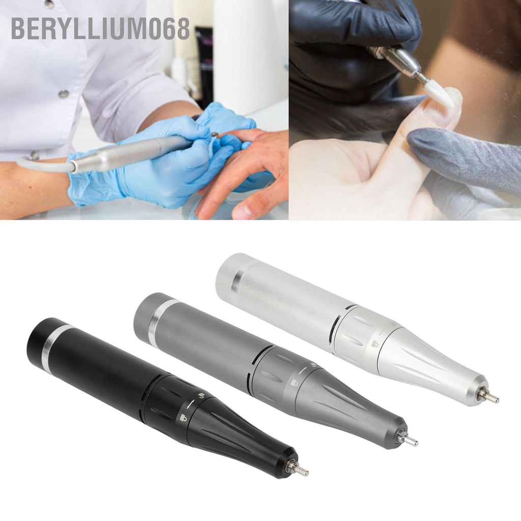Beryllium068 Máy mài móng tay điện 40000RPM Màn hình LCD cảm ứng có thể điều chỉnh Độ ồn thấp giũa USB