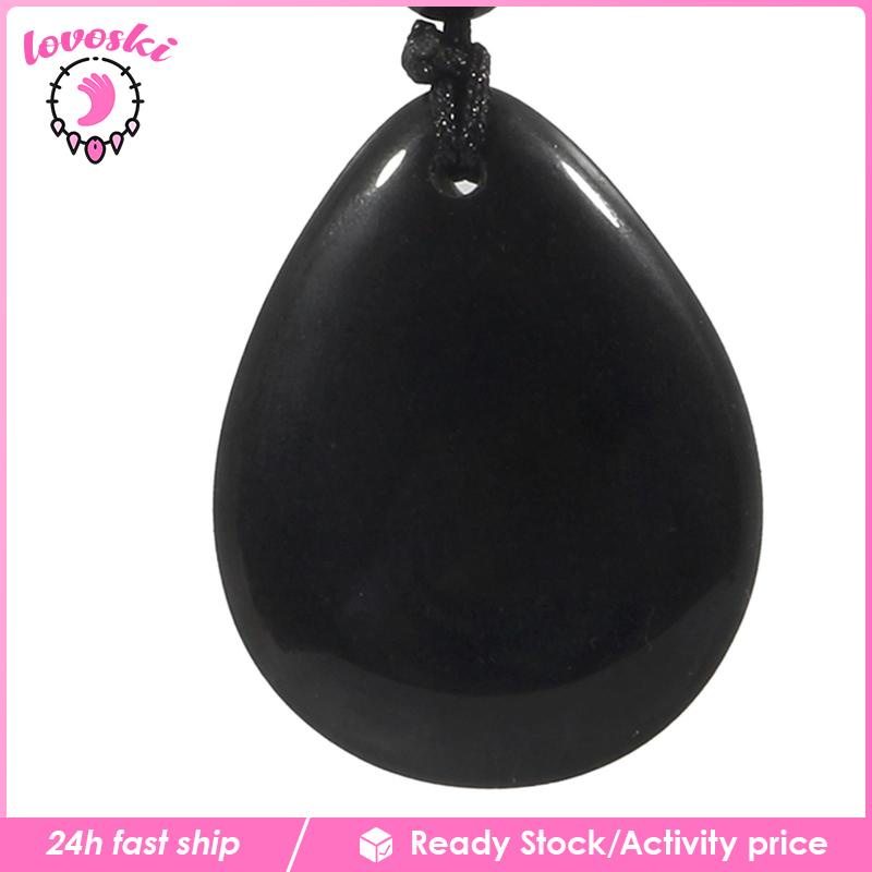 Vòng cổ Mặt Đá Hình Giọt Nước Unisex