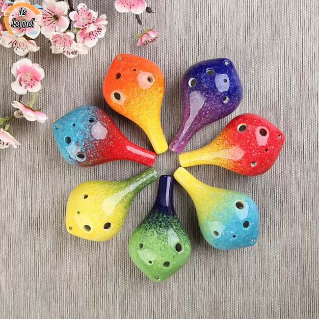 Kèn Ocarina Đồ Chơi 6 Lỗ Mini Cho Bé