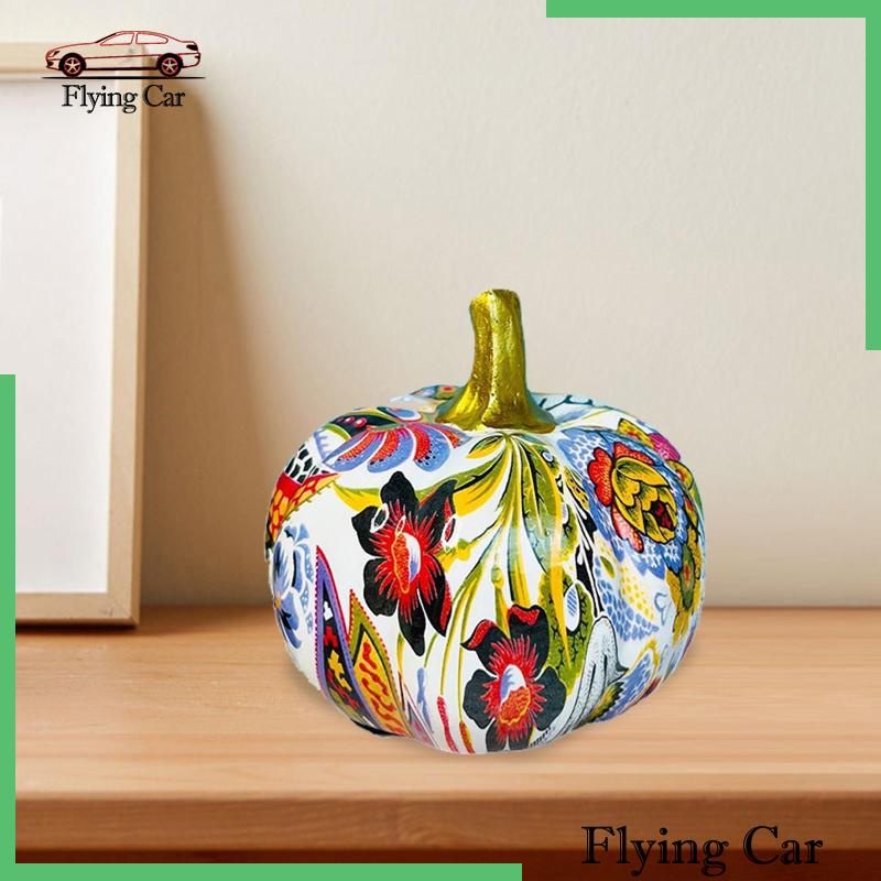 Mô Hình Bí Ngô Nhiều Màu Bằng Nhựa Resin Hiện Đại Lzdjfmy2