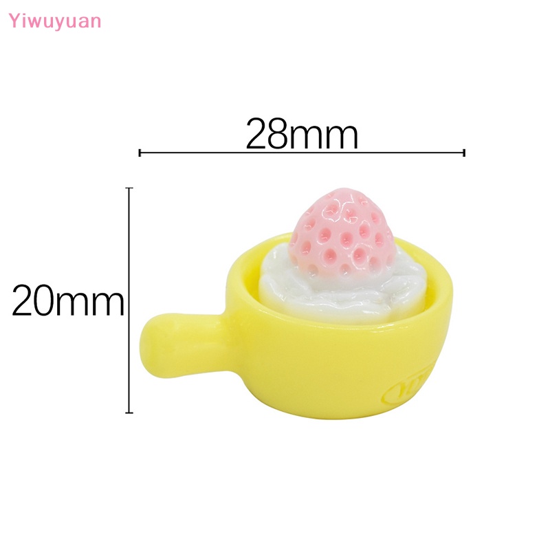 5 Mô Hình Bánh Ngọt / Món Tráng Miệng Mini Cho Nhà Búp Bê Mới