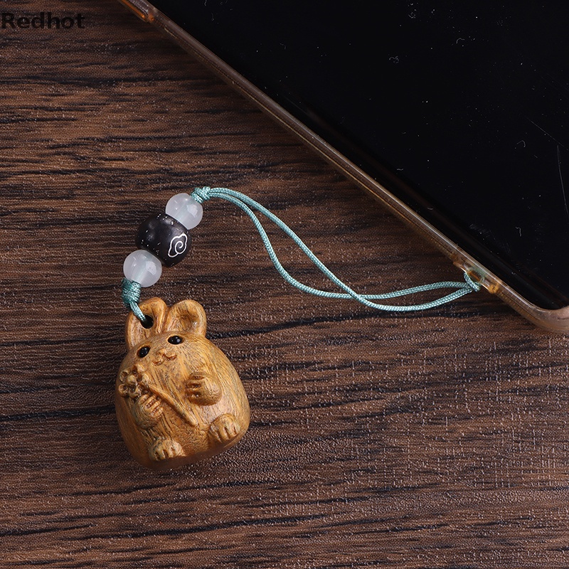 &lt; Redhot &gt; Dây Treo Điện Thoại Trang Trí Túi Xách Hình Thỏ Ba Chiều Dễ Thương