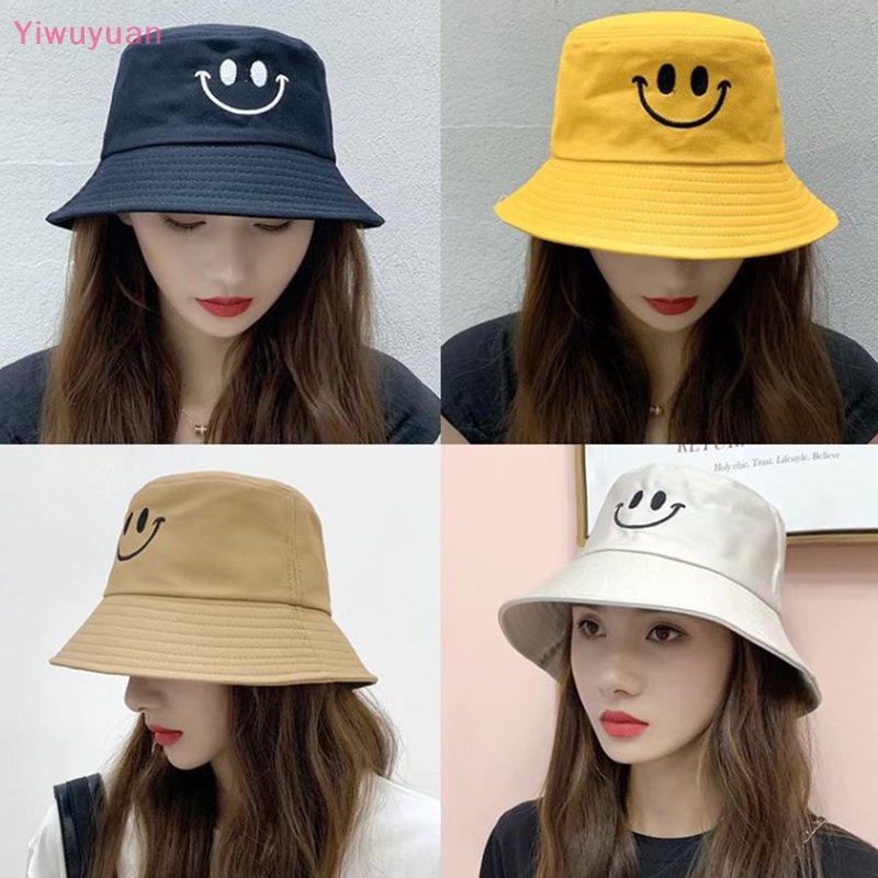 Nón Tai Bèo Cotton Hai Mặt Thêu Họa Tiết Thời Trang Đi Biển Mới