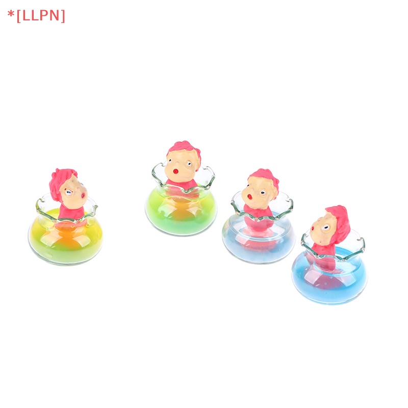 1 Mô Hình Ngựa Ponyo Dạ Quang Mini Bằng Nhựa Resin Phong Cách Hoạt Hình Dễ Thương Trang Trí Tiểu Cảnh
