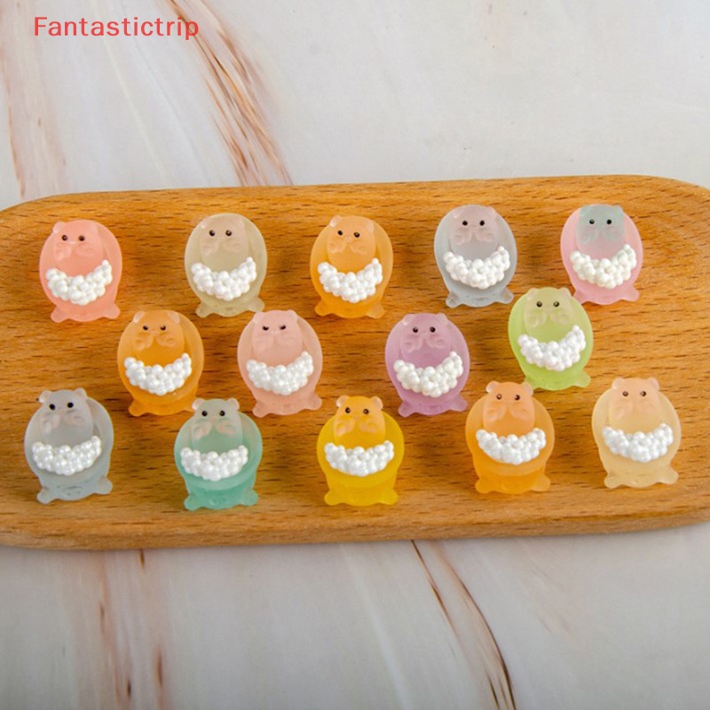 [Fantastictrip] Set 5 Mô Hình Búp Bê Mini Phát Sáng Trong Bóng Tối Trang Trí Tiểu Cảnh Craf Mới