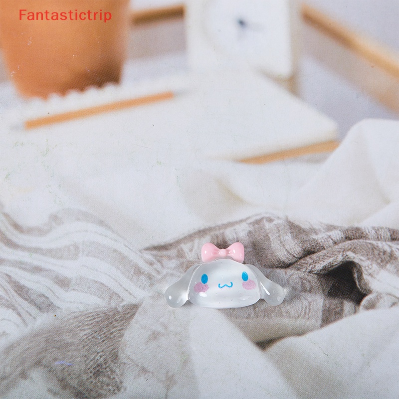 [Fantastictrip] Set 10 Phụ Kiện Đồ Chơi Hình Kem Động Vật Hoạt Hình Bằng Nhựa Resin Tự Làm Trang Trí Ốp Điện Thoại Di Động