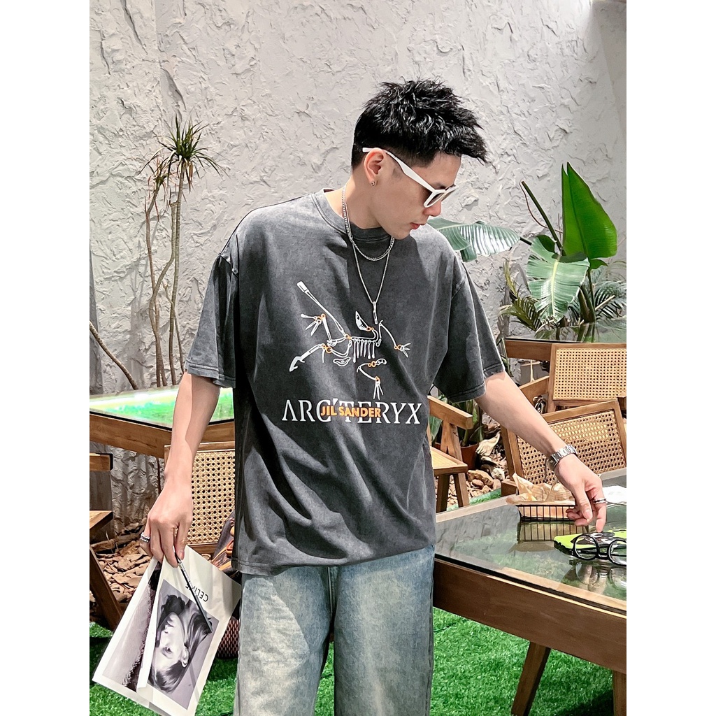 Arc88ter &amp; - 2023 Áo Thun Tay Ngắn In Hình Pickle Cổ Điển Phong Cách Mỹ