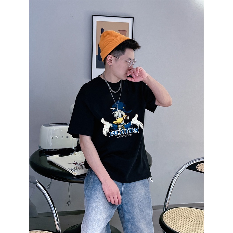 Áo Thun Tay Ngắn Dáng Rộng Thời Trang Mùa Hè Chất Lượng Cao Cho Nam Và Nữ