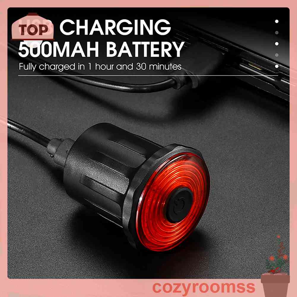 Đèn LED Sạc USB Độ Sáng Cao Cho Xe Đạp