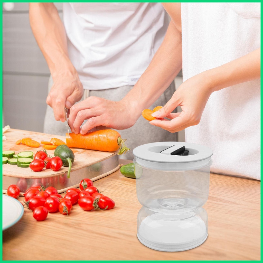 Hộp Đựng Thực Phẩm Khô Và Ướt Có Thể Tách Rời Tiện Dụng Cho Nhà Bếp