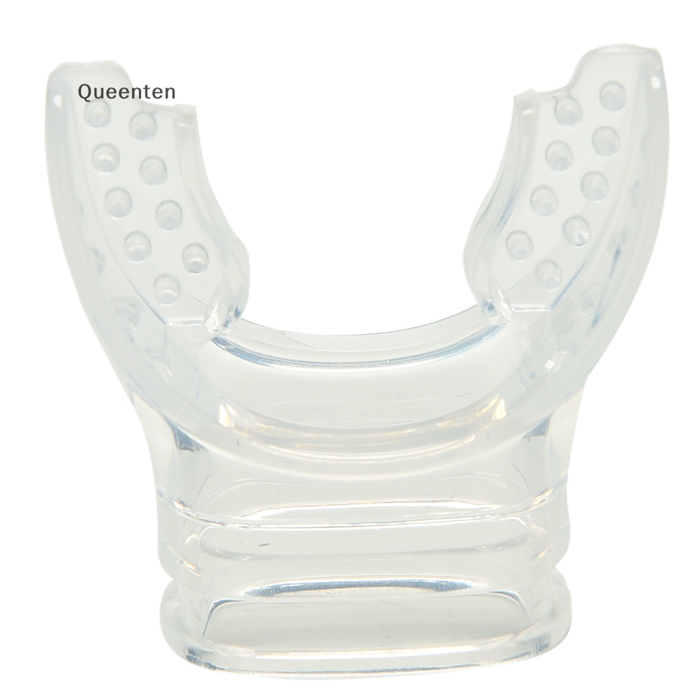 Queenten Ống Thở Lặn Bằng Silicon Trong Suốt Điều Chỉnh Được QT