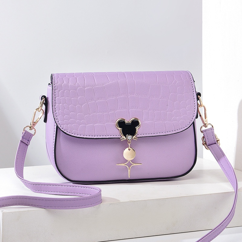 Túi Đeo Chéo Vuông Nhỏ Đựng Điện Thoại Phong Cách Hàn Quốc Thời Trang Mới Cho Nữ