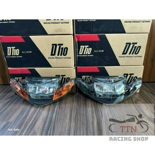 Pha đèn led 2 tầng si hello dt10 chính hãng