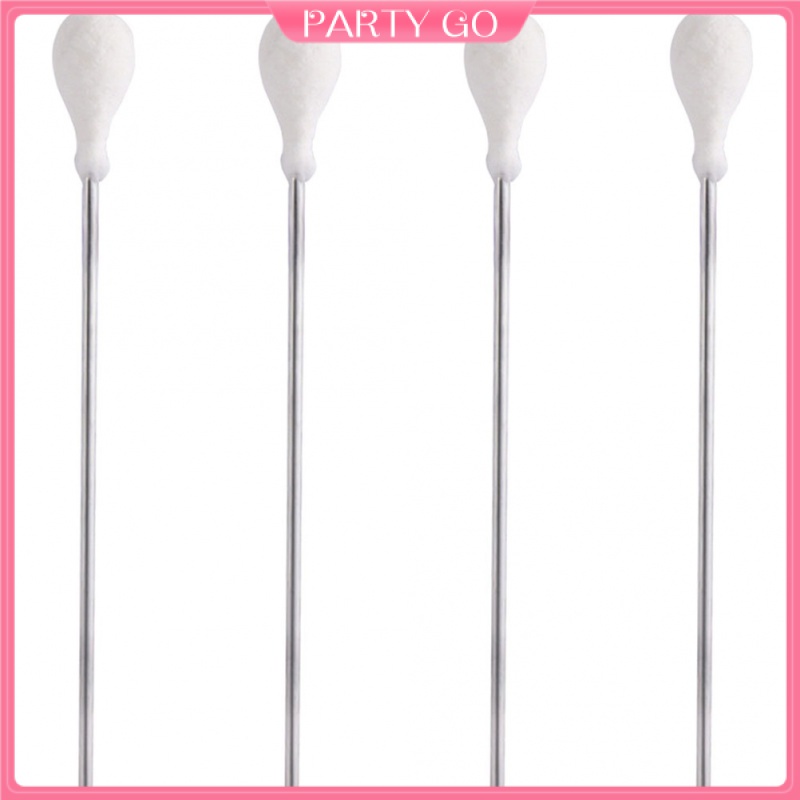 Set 4 Tăm Bông Cotton Chuyên Dụng Cho Salon Làm Tóc