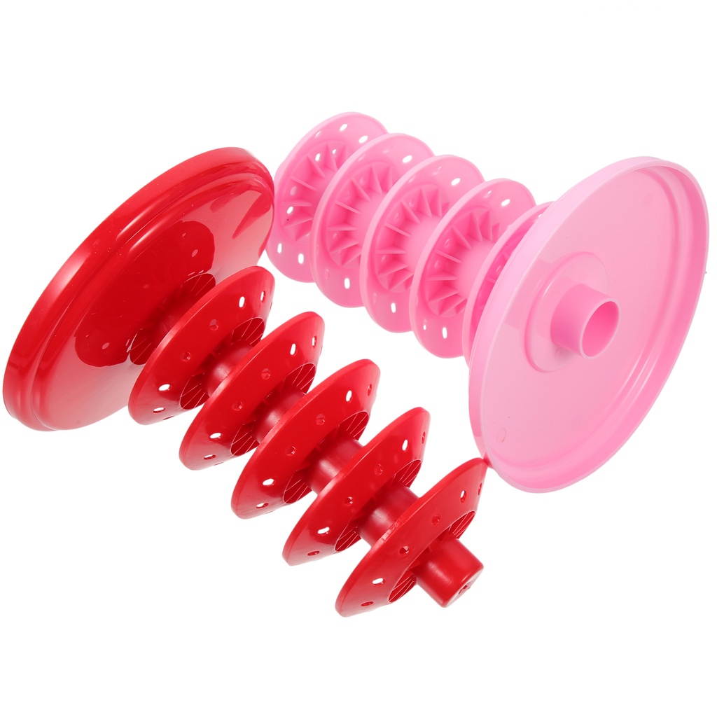 Set 2 Giá Đỡ Kẹo Mút / Món Tráng Miệng Bằng Acrylic Trang Trí Tiệc Cưới