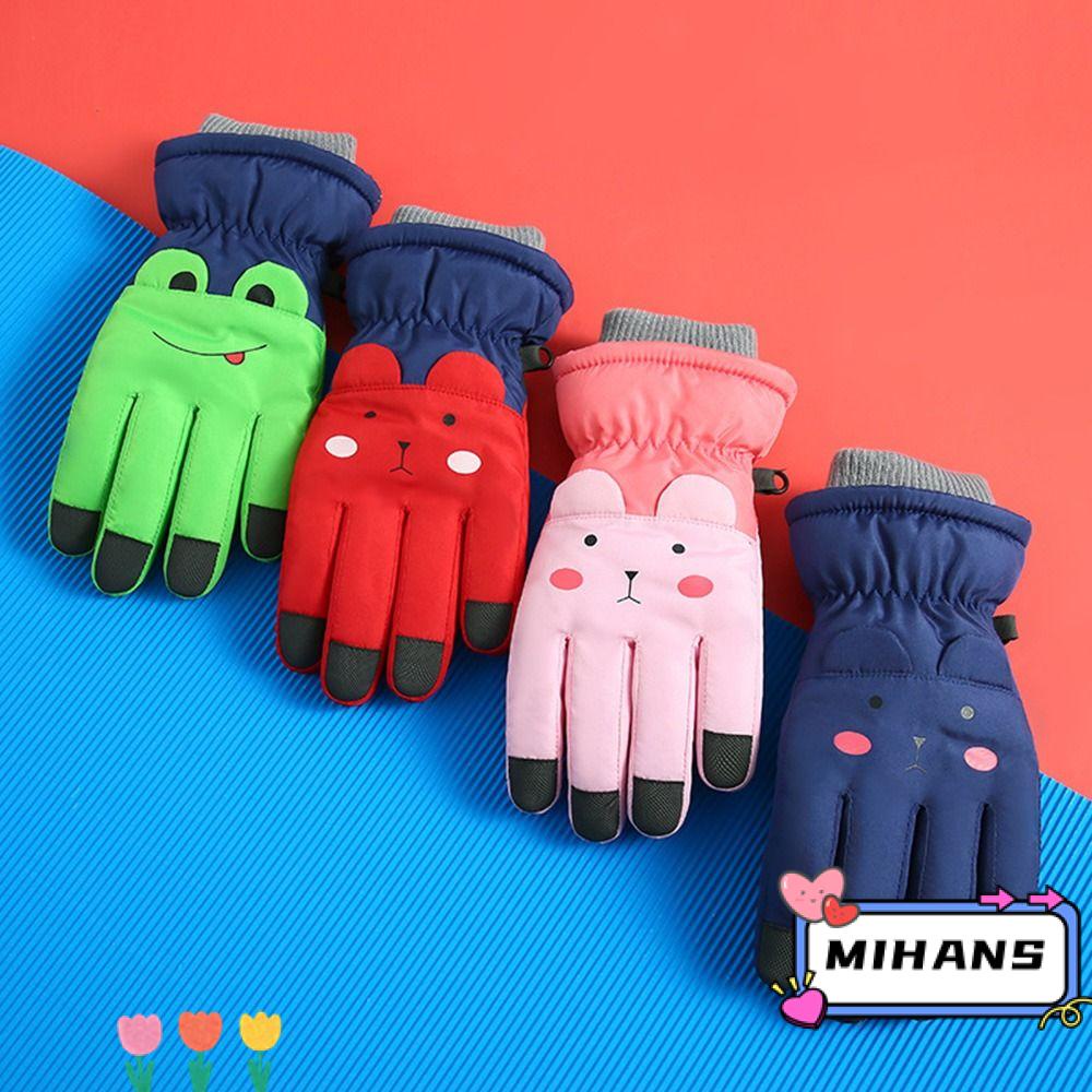 Găng Tay Dày Chống Trượt Giữ Ấm Khi Trượt Tuyết / Leo Núi Cho Bé