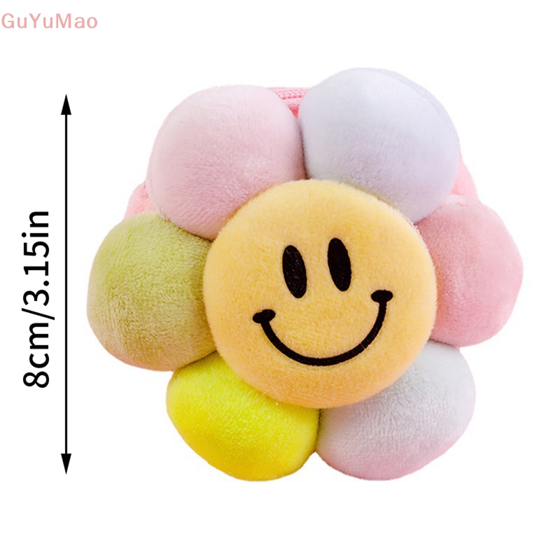 [cxGUYU] Ins Móc Khóa Hình Hoa Hướng Dương Nhồi Bông Mềm Mại Nhiều Màu Sắc Làm Quà Tặng Sinh Nhật Cho Bé PRTA