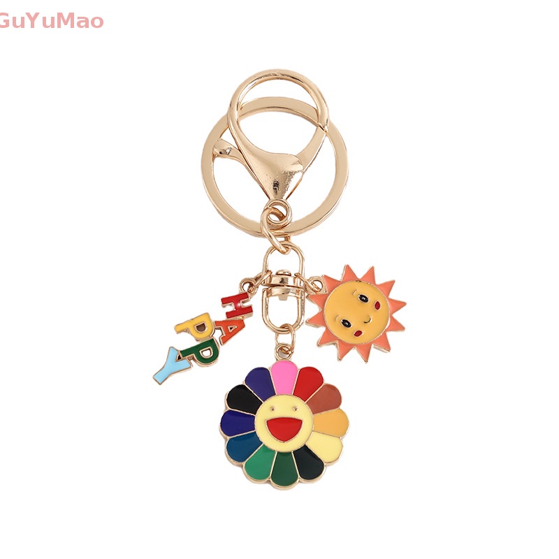Móc Chìa Khóa Hình Hoa Hướng Dương Dễ Thương Cho Nam Và Nữ PRTA