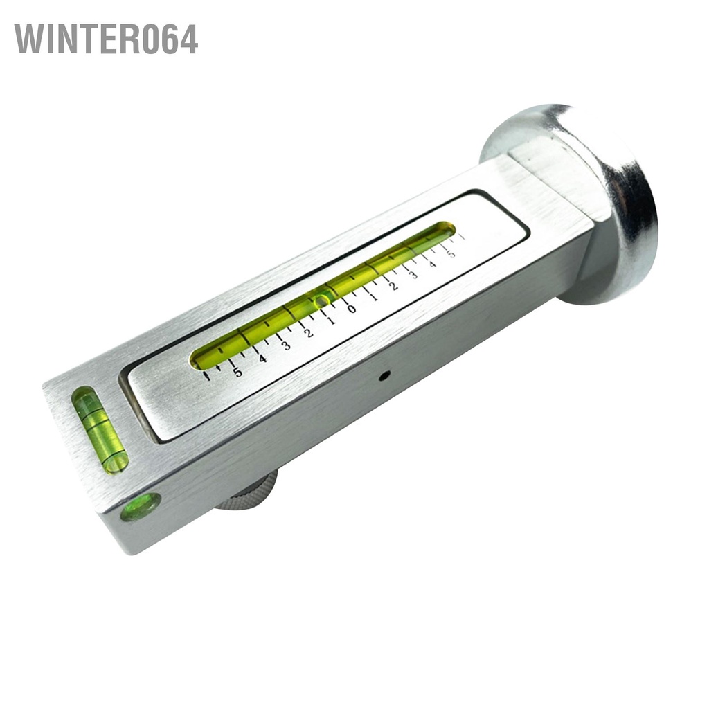 Winter064 Máy đo mức từ tính định vị 4 bánh xe Siêu hút khum Castor Công cụ căn chỉnh chính xác cao