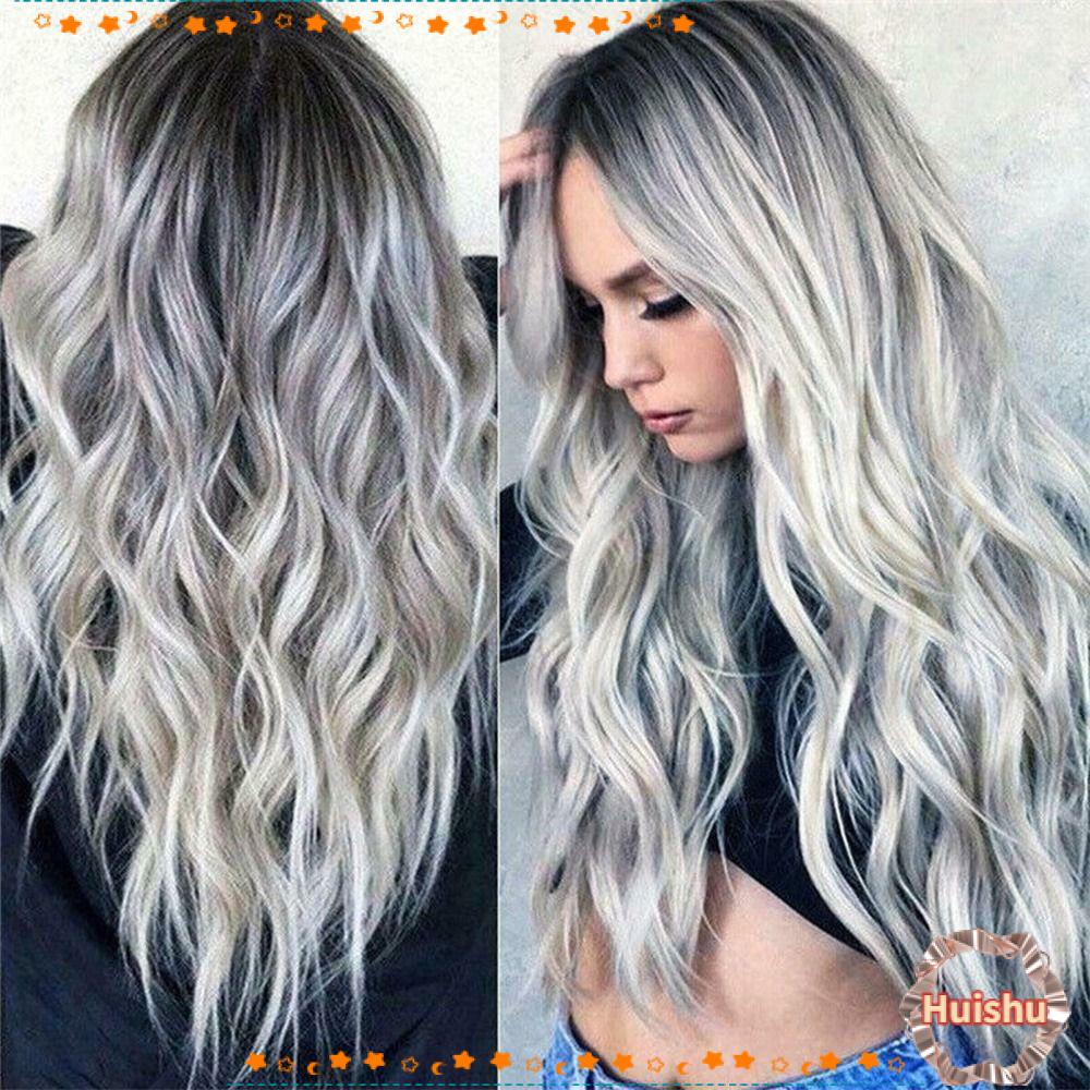 Bộ Tóc Giả Dài Xoăn Chịu Nhiệt Độ Cao Thời Trang Cho Nữ