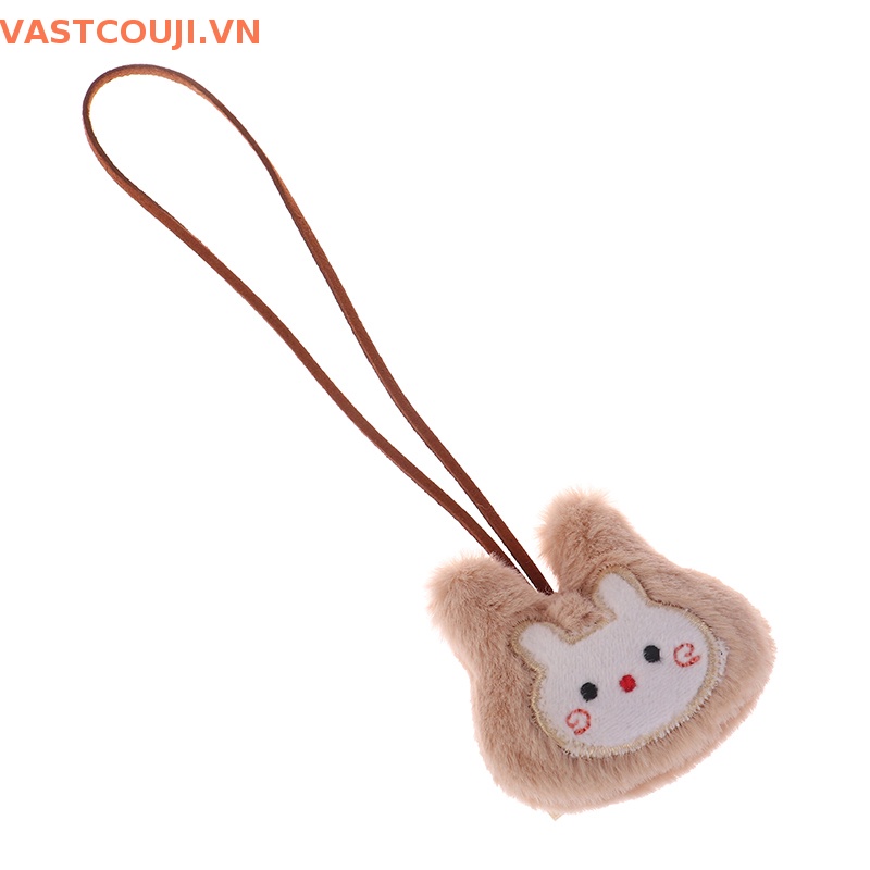 Móc Khóa Thỏ Nhồi Bông Nhỏ Nhắn Dễ Thương