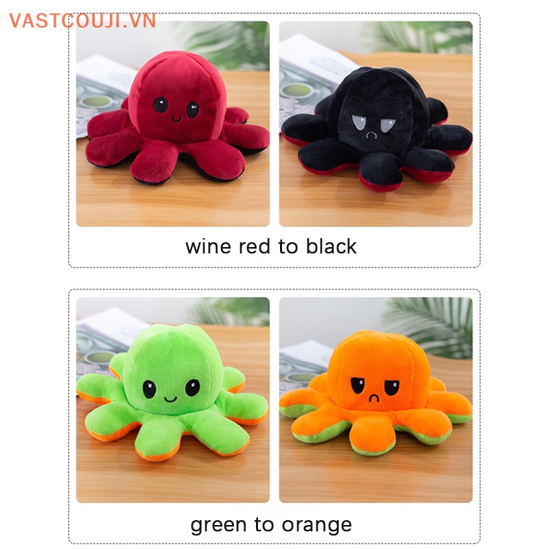 Tượng Bạch Tuộc Hai Mặt Dễ Thương Dùng Làm Quà Tặng Sinh Nhật