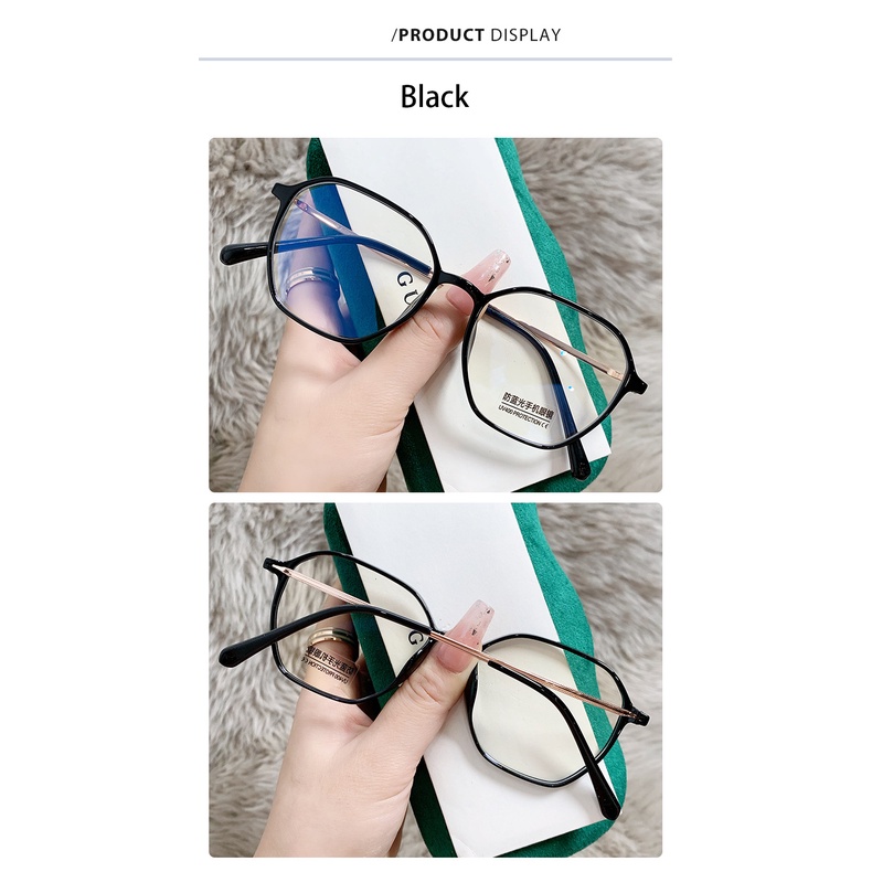 Mắt Kính TR90 Chống Bức Xạ Phong Cách Hàn Quốc Cho Nam Và Nữ