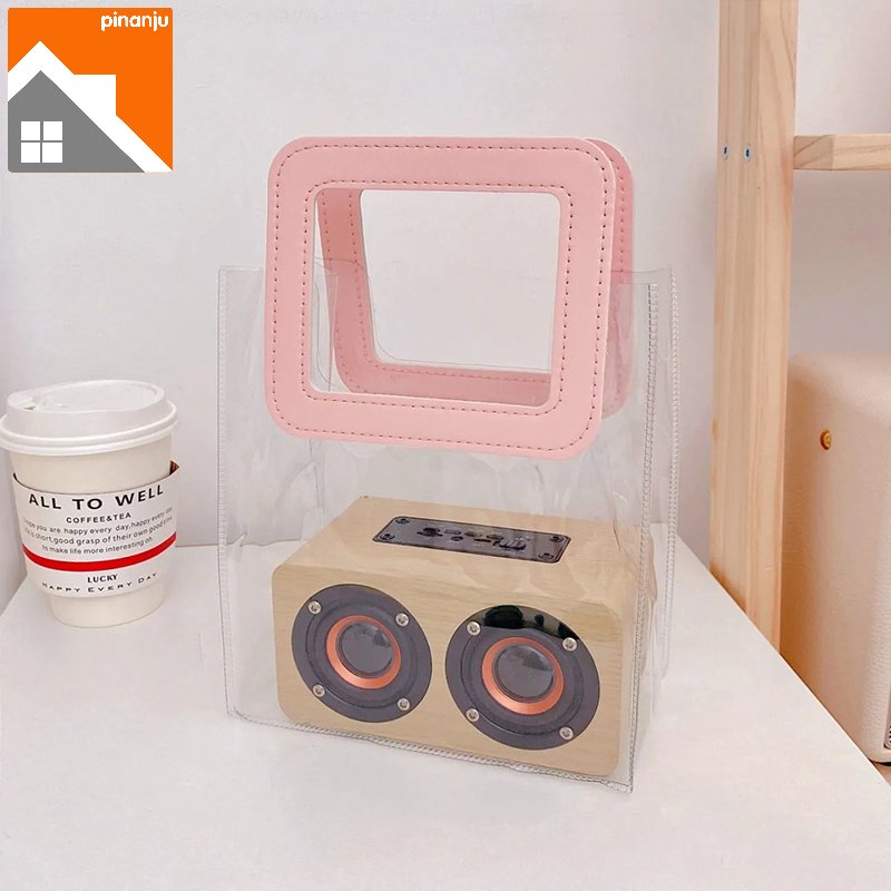 Túi Xách Tay Trong Suốt Thiết Kế Đơn Giản Sáng Tạo