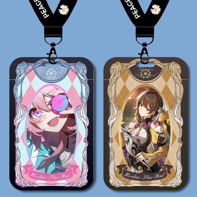 Honkai: Star Rail card sleeve Blade Transparent shell Kafka ACGN March 7th Name tag Silver Wolf anime Dan Heng Student card Fu Xuan Luocha animation Herta Jing Yuan new Seele Bronya