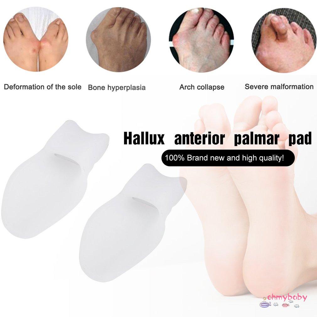 [Ready] 2 Chiếc Gel Silicone Miếng Lót Chân Ngón Tay Lỗ Cái Valgus Bảo Vệ Bunion Điều Chỉnh Hallux [Z/11]