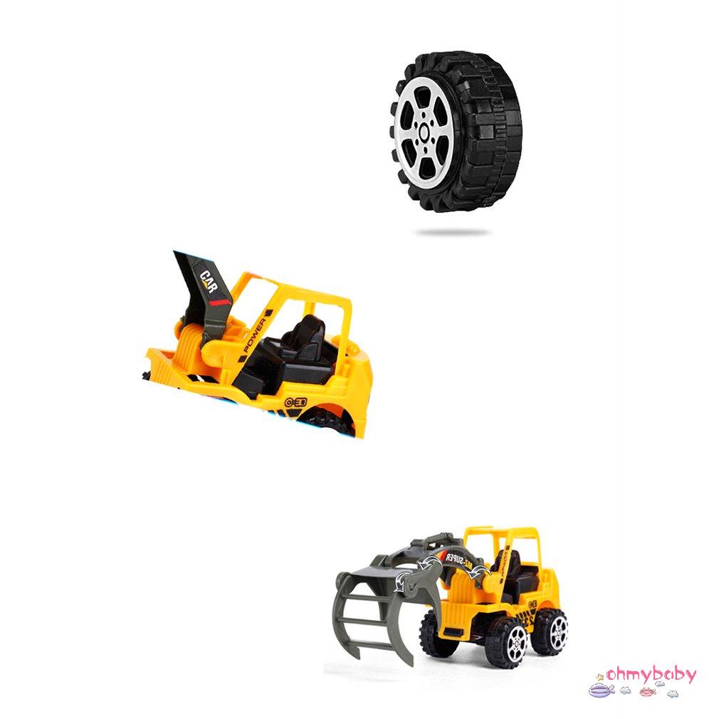 [InStock] Cậu Bé Đồ Chơi Ô Tô Máy Xúc Màu Ngẫu Nhiên Con Mô Hình Quán Tính Kỹ Thuật Quà Tặng Siêu Thị [Z/1]