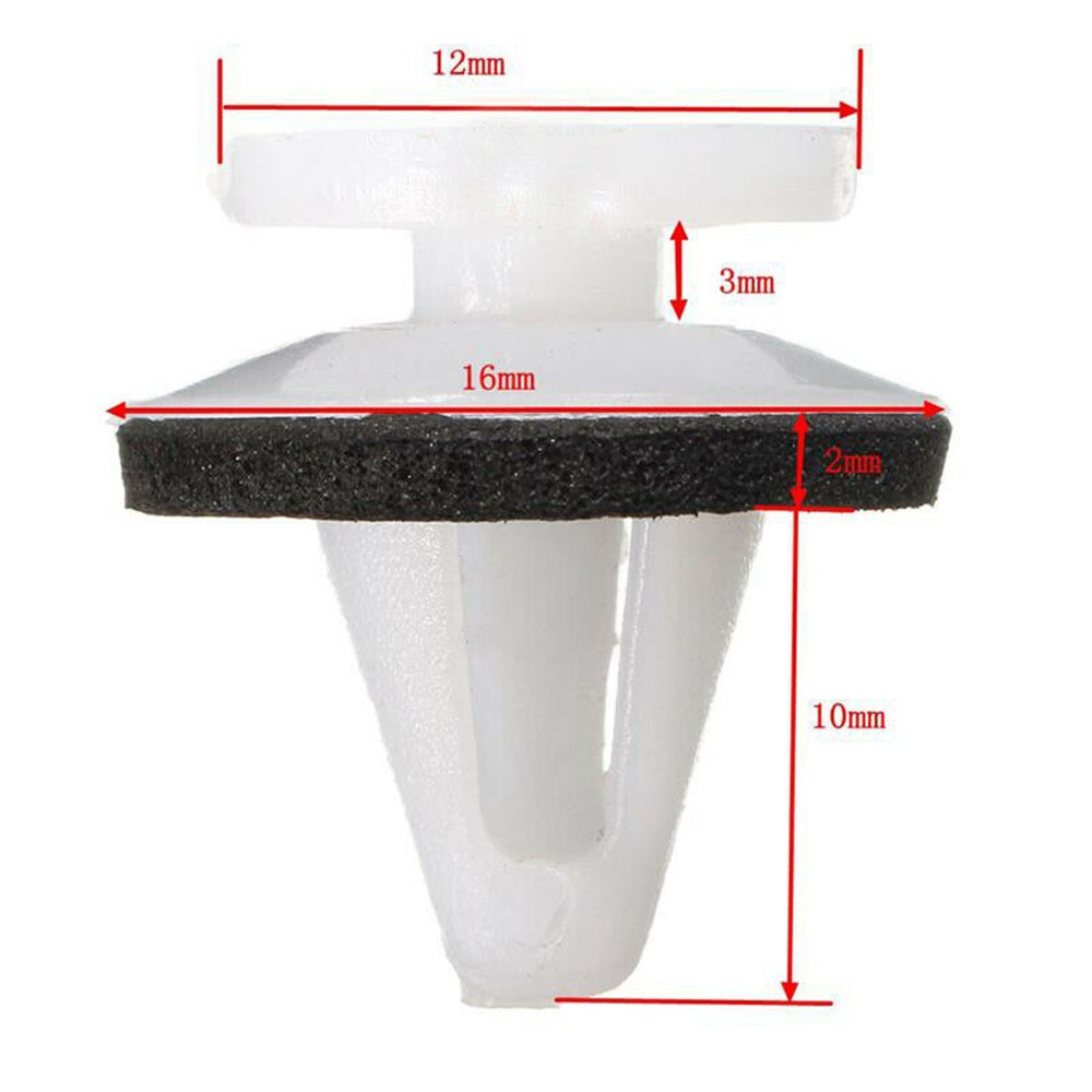 20 X Cho Eclipse MB696120Mb-giày mai, MB-696120 Kẹp Cố Định Trang Trí Và Khuôn Bên Garnish