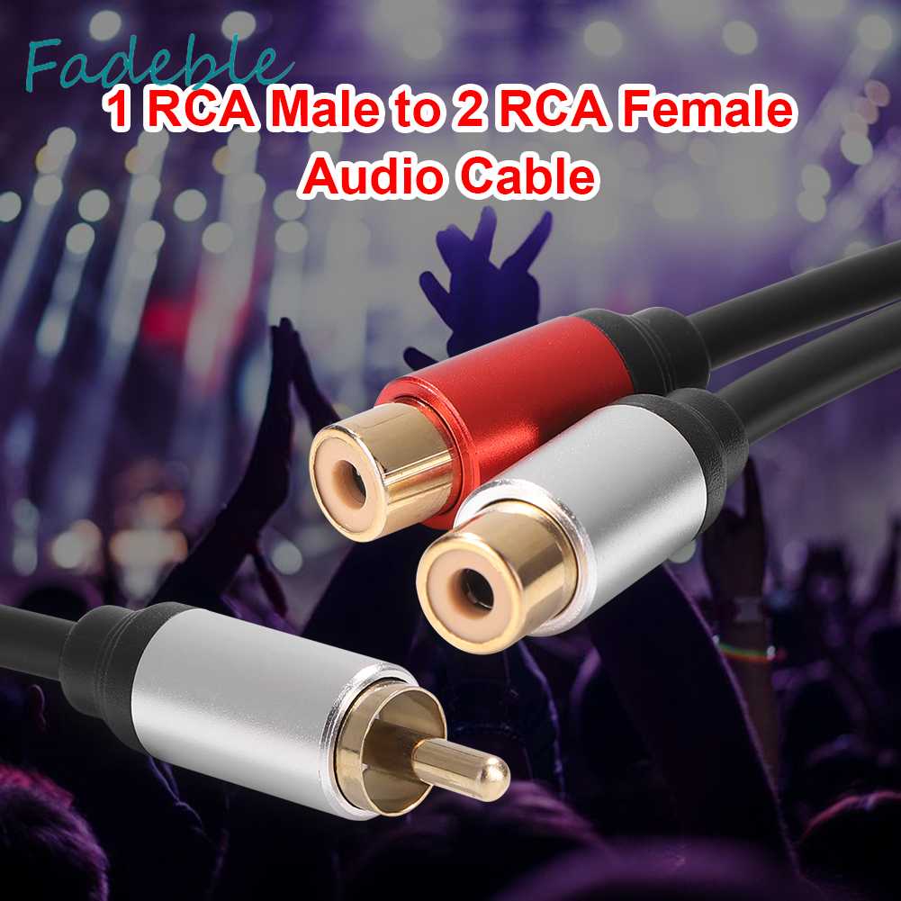 Cáp ChuyểN ĐổI Âm Thanh Chia HìNh Chữ Y 1 ĐầU CắM Sang 2Rca Chuyên Dụ
